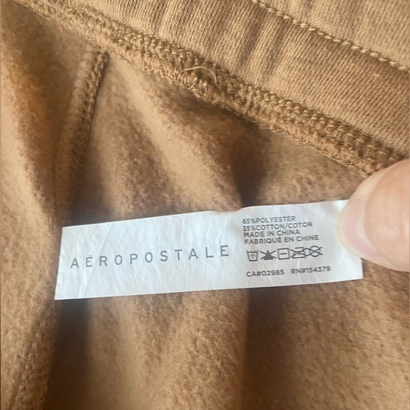 Aeropostale track pants, size XL. Brown. Good condition, minimal wear. - Picture 2 of 5